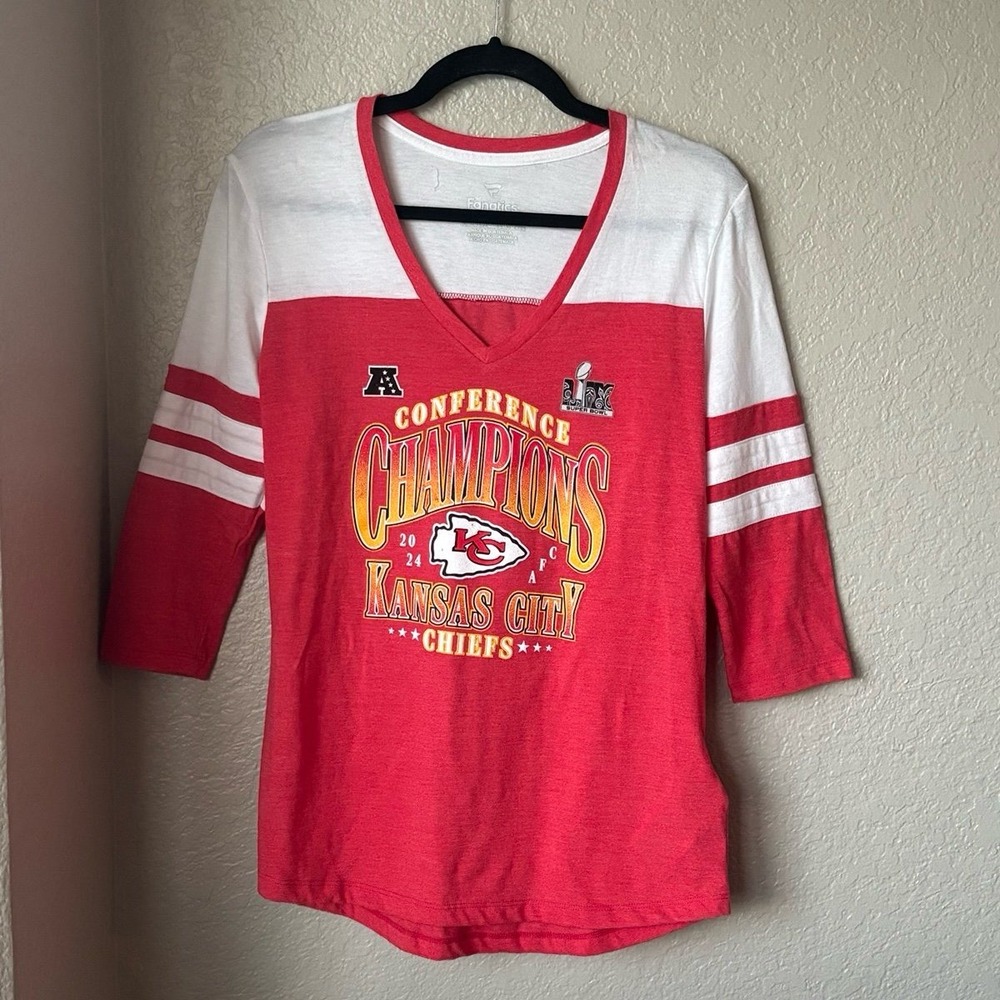 Kansas City Chiefs NFL Conference Champions T-Shirt Small